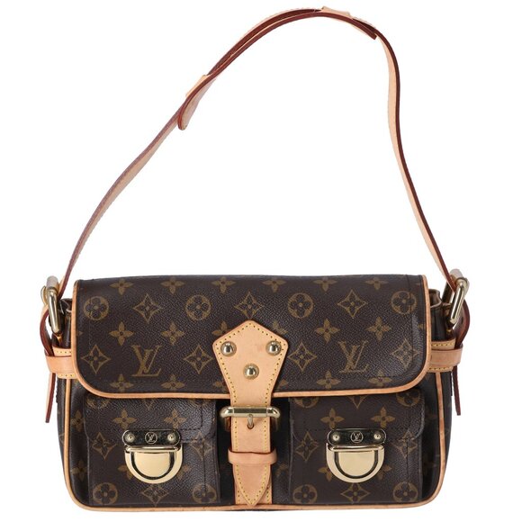 Louis Vuitton Hudson PM Monogram Shoulder Bag M40027 Canvas - Picture 1 of 7